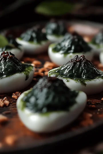 Halloween Deviled Eggs
