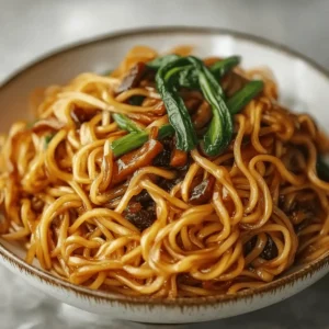 Shanghai Fried Noodles