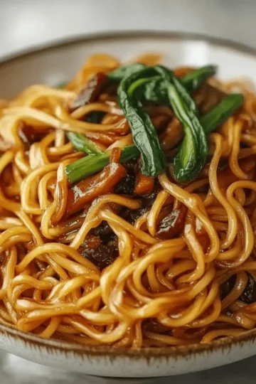Shanghai Fried Noodles