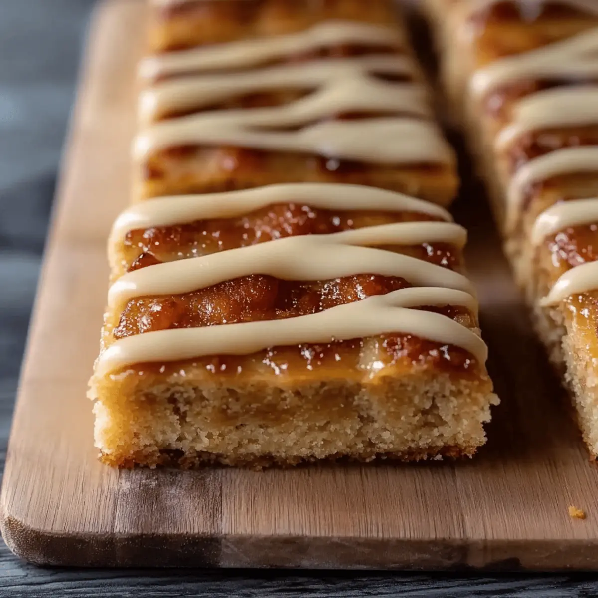 Cinnamon Roll Blondies