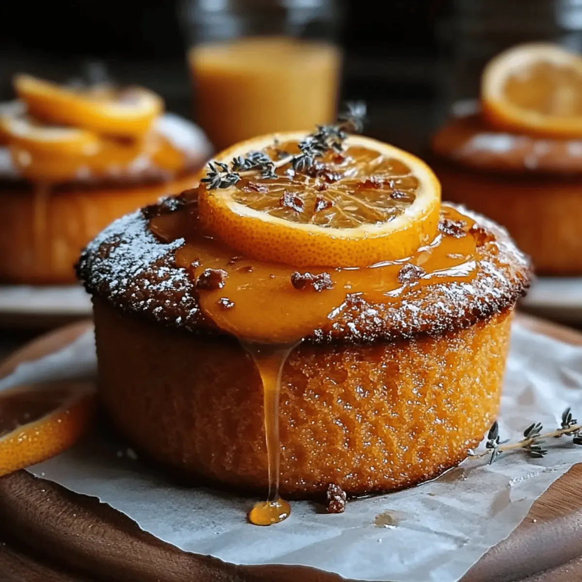 Orange Ginger Honey Cake