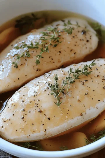 Boiled Chicken Breast