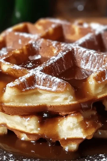 Apple Fritter Waffle Donuts