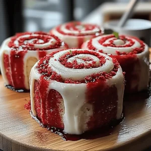 Red Velvet Cinnamon Rolls