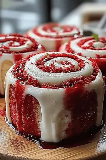 Red Velvet Cinnamon Rolls