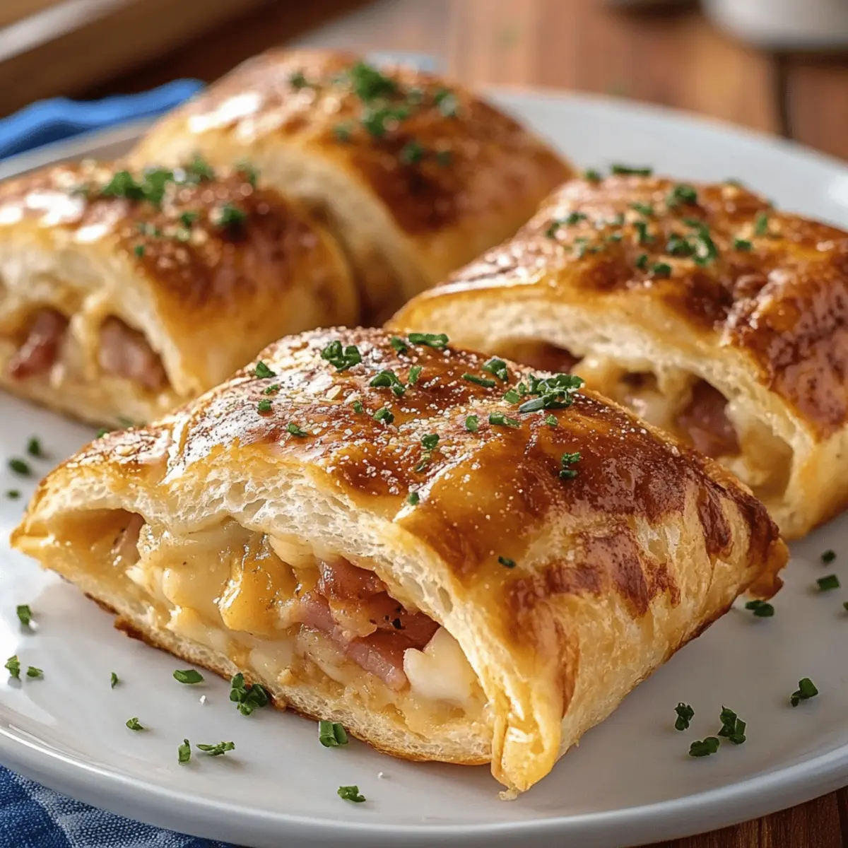 Sausage Egg Breakfast Roll-Ups