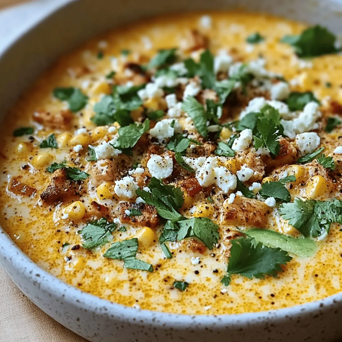 Mexican Street Corn Soup