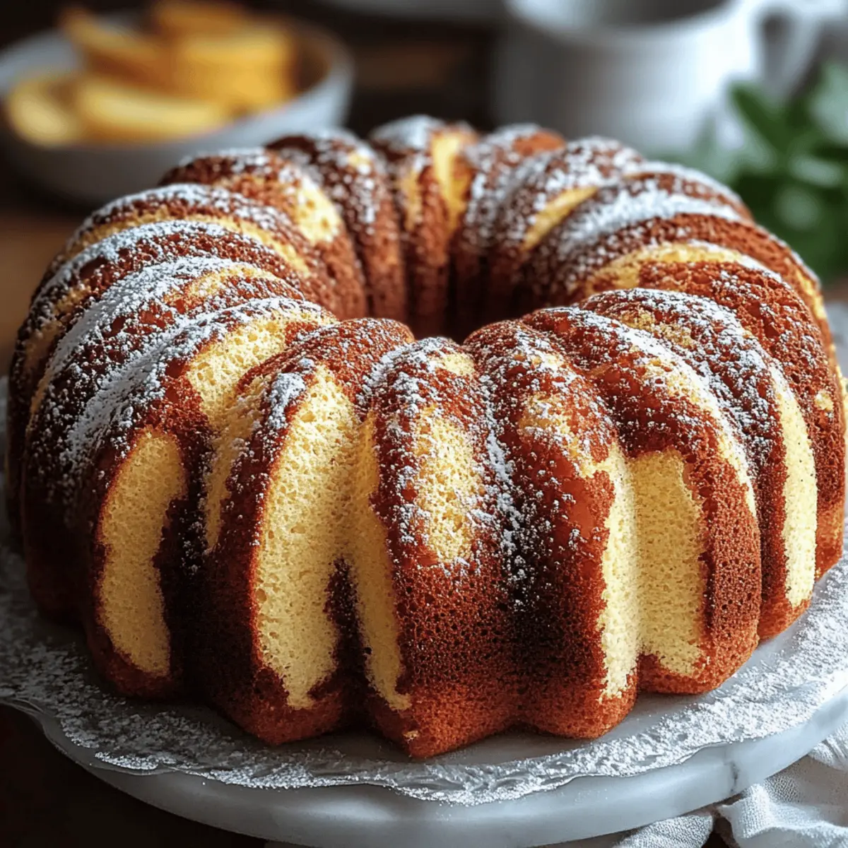 Cinnamon Swirl Bundt Cake
