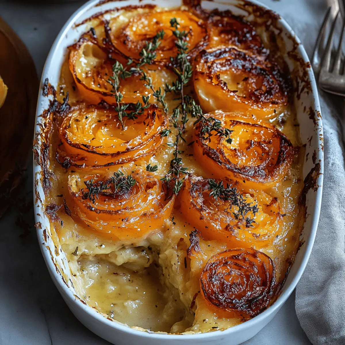 Cheesy Root Vegetable Gratin