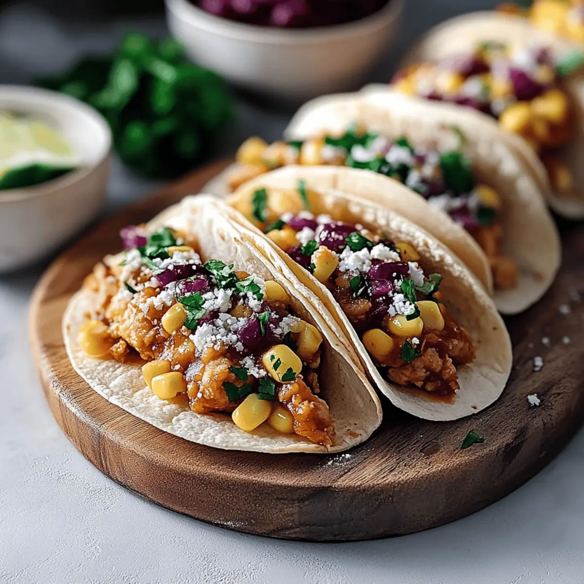 Huli Huli Chicken Tacos
