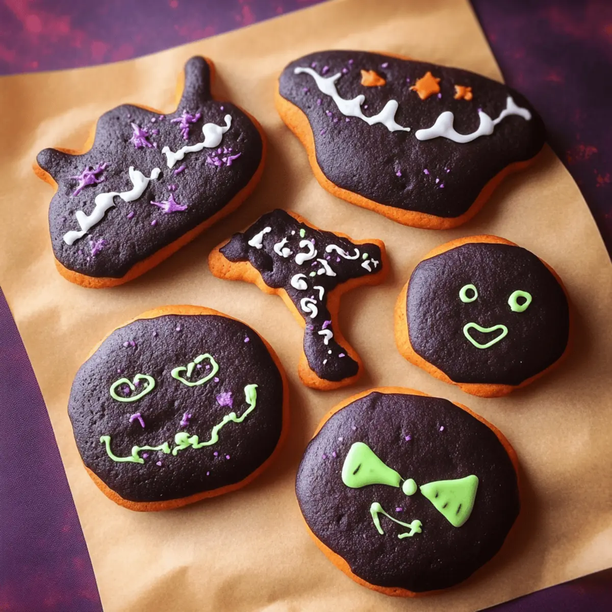 Halloween Decorated Cookies
