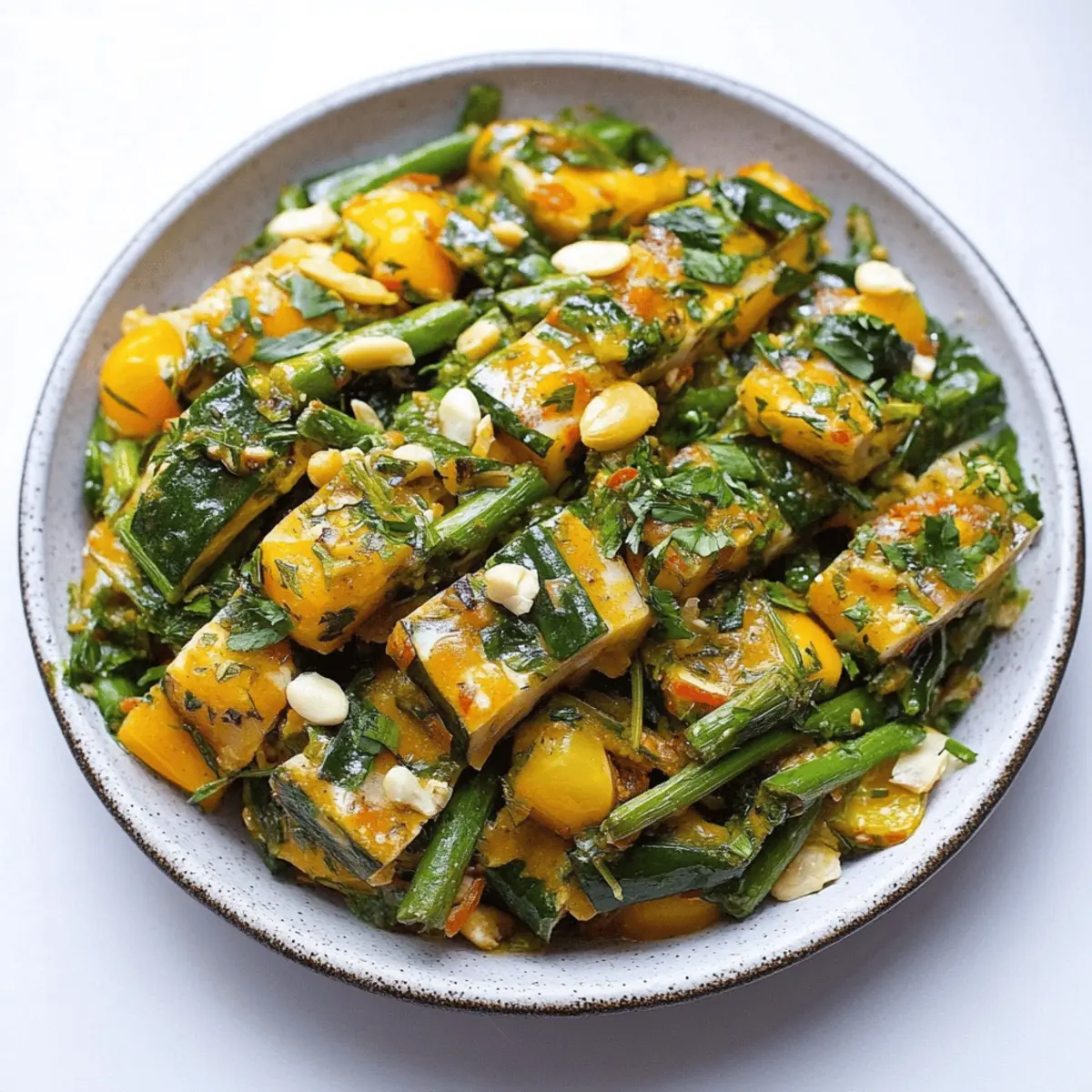 Grilled Zucchini & Asparagus Salad