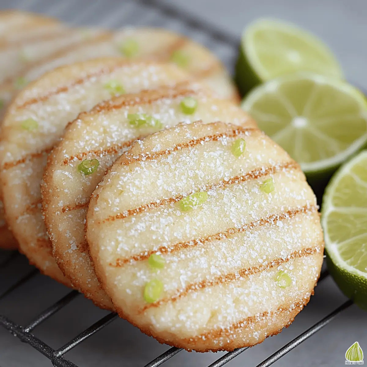 Lime Sugar Cookies