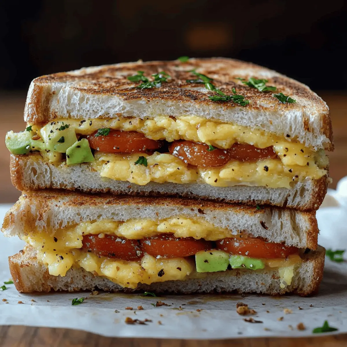 Breakfast Club Sandwich