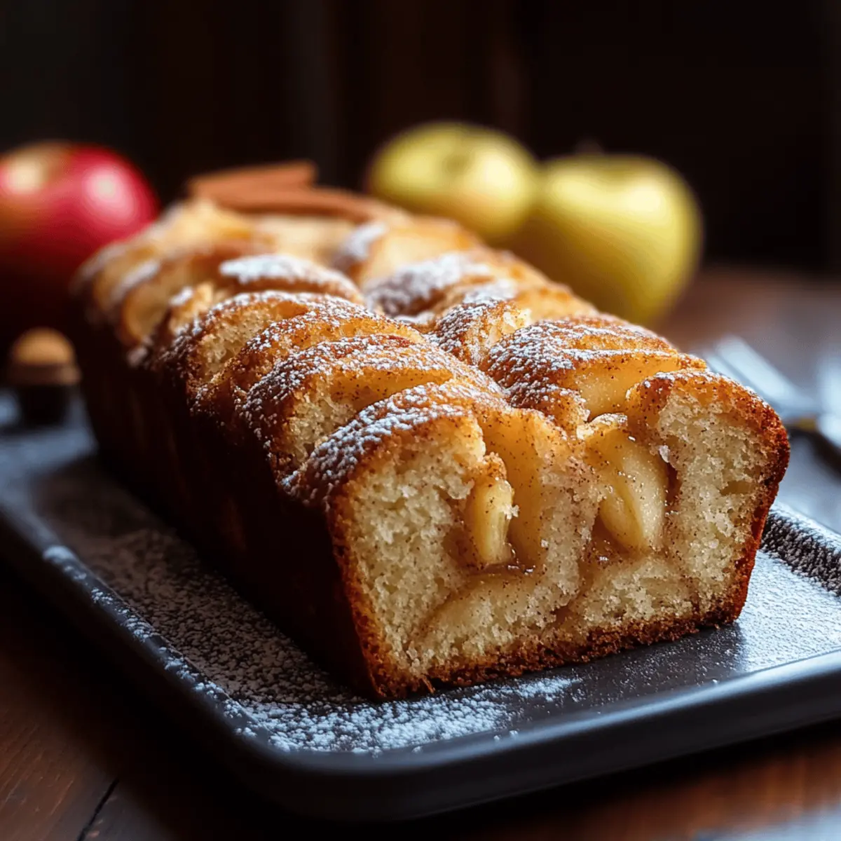 Apple Cider Cinnamon Bread