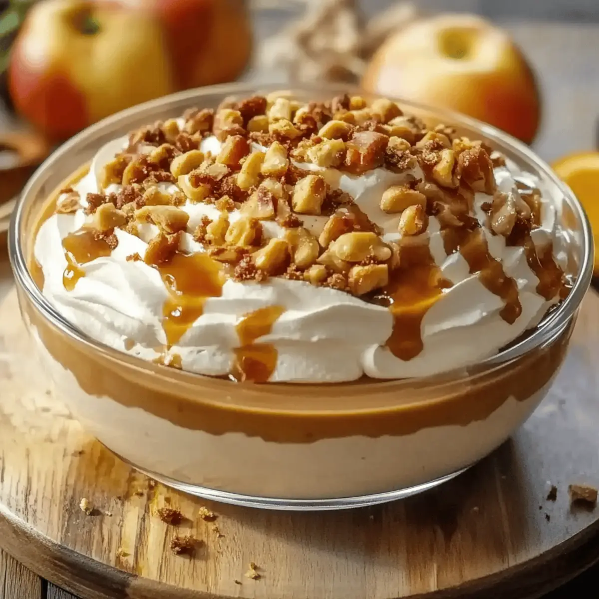 Caramel Apple Cheesecake Dip