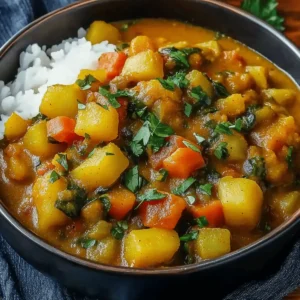 Caribbean Vegetable Curry