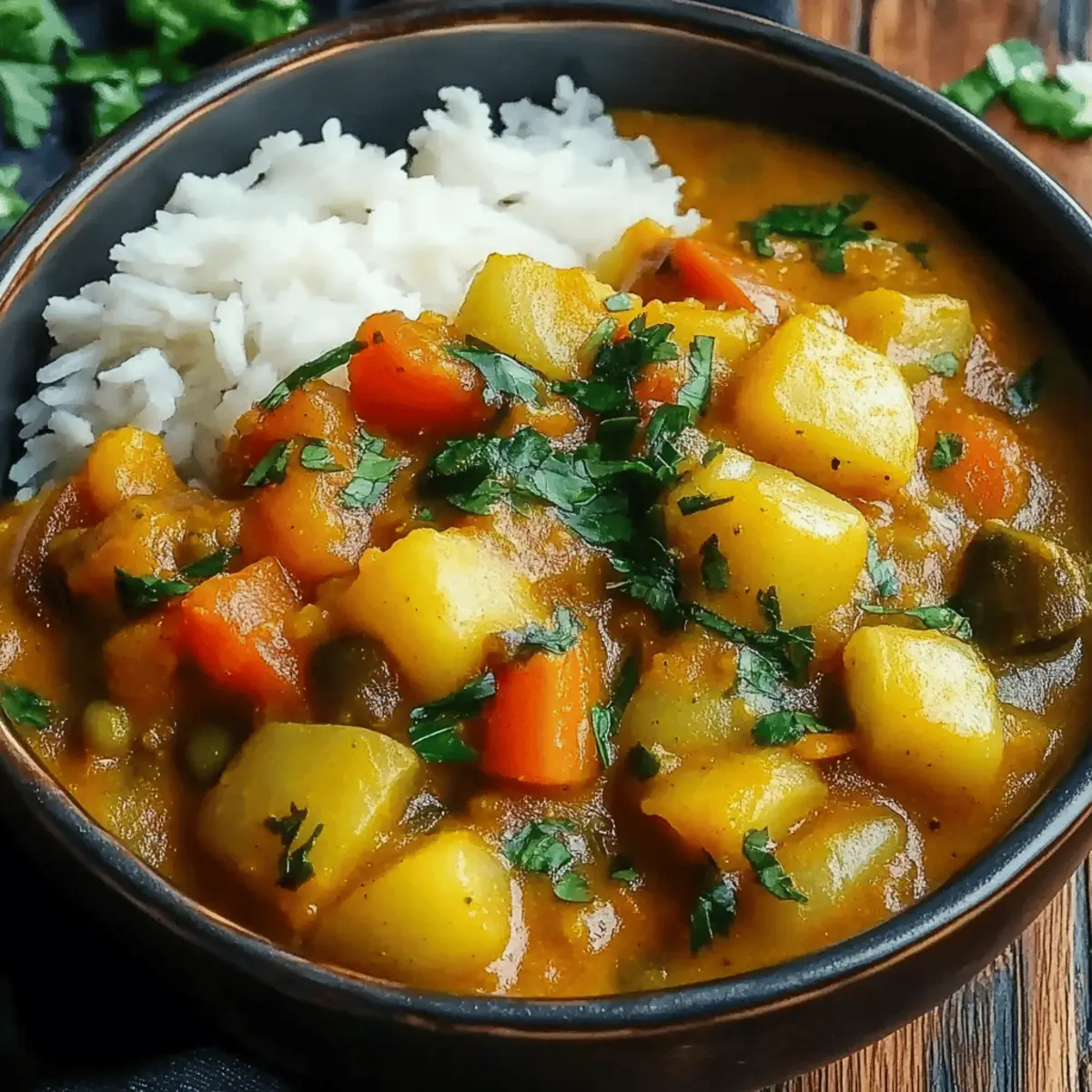 Caribbean Vegetable Curry