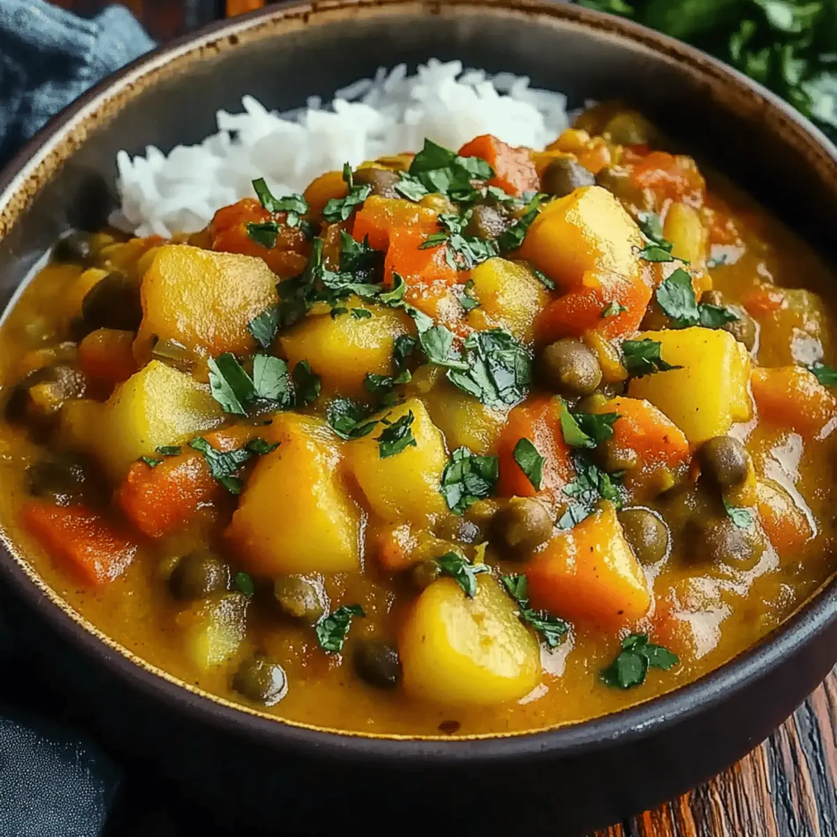 Caribbean Vegetable Curry