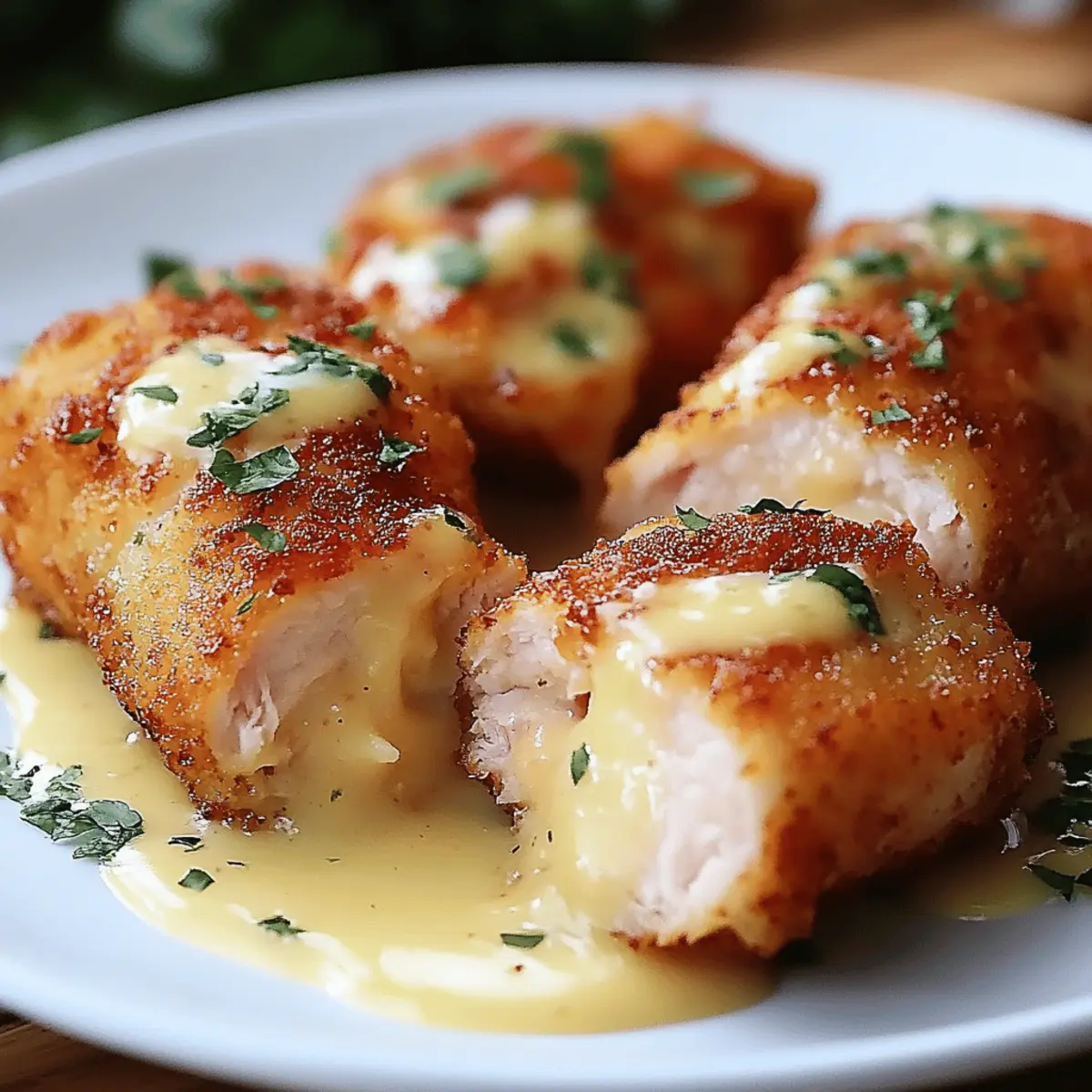 Chicken Cordon Bleu with Swiss Cheese