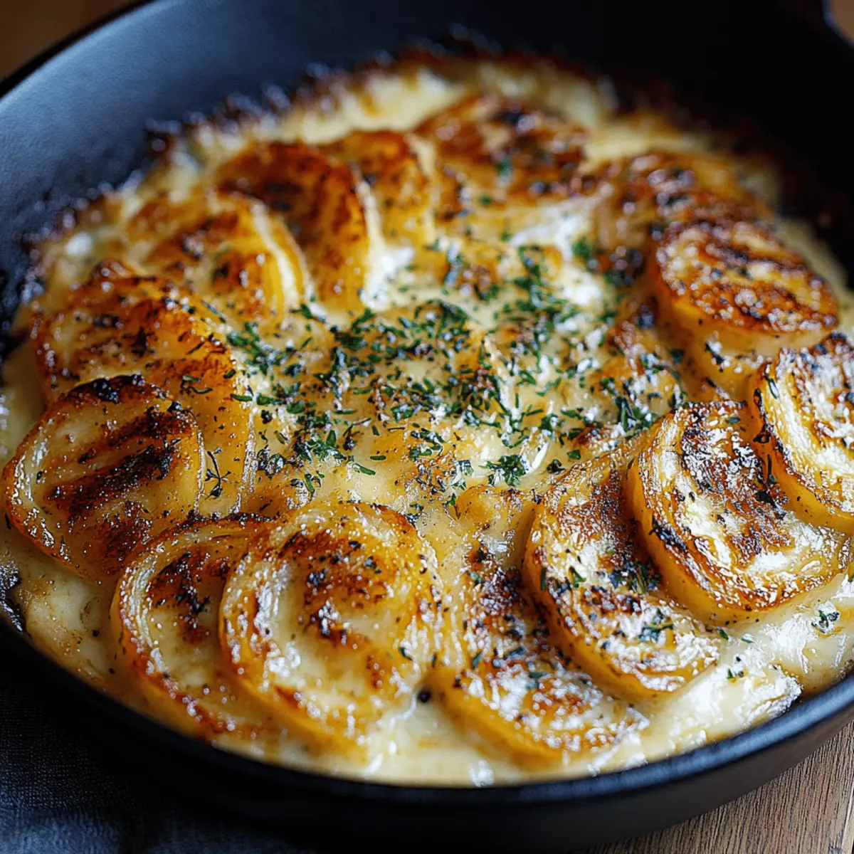 Creamy Cheesy Potato Gratin