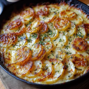 Creamy Cheesy Potato Gratin