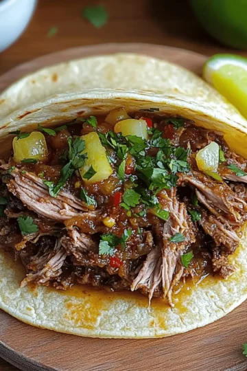Crock-Pot Shredded Beef Tacos