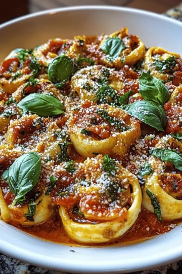 CrockPot Chicken Tortellini