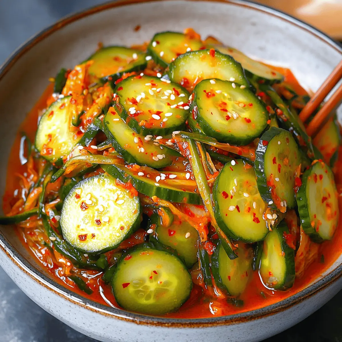 Cucumber Kimchi