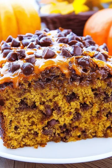 Fall Pumpkin Dessert