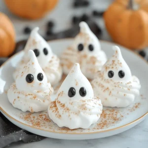Ghost Meringues