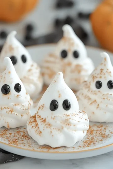 Ghost Meringues