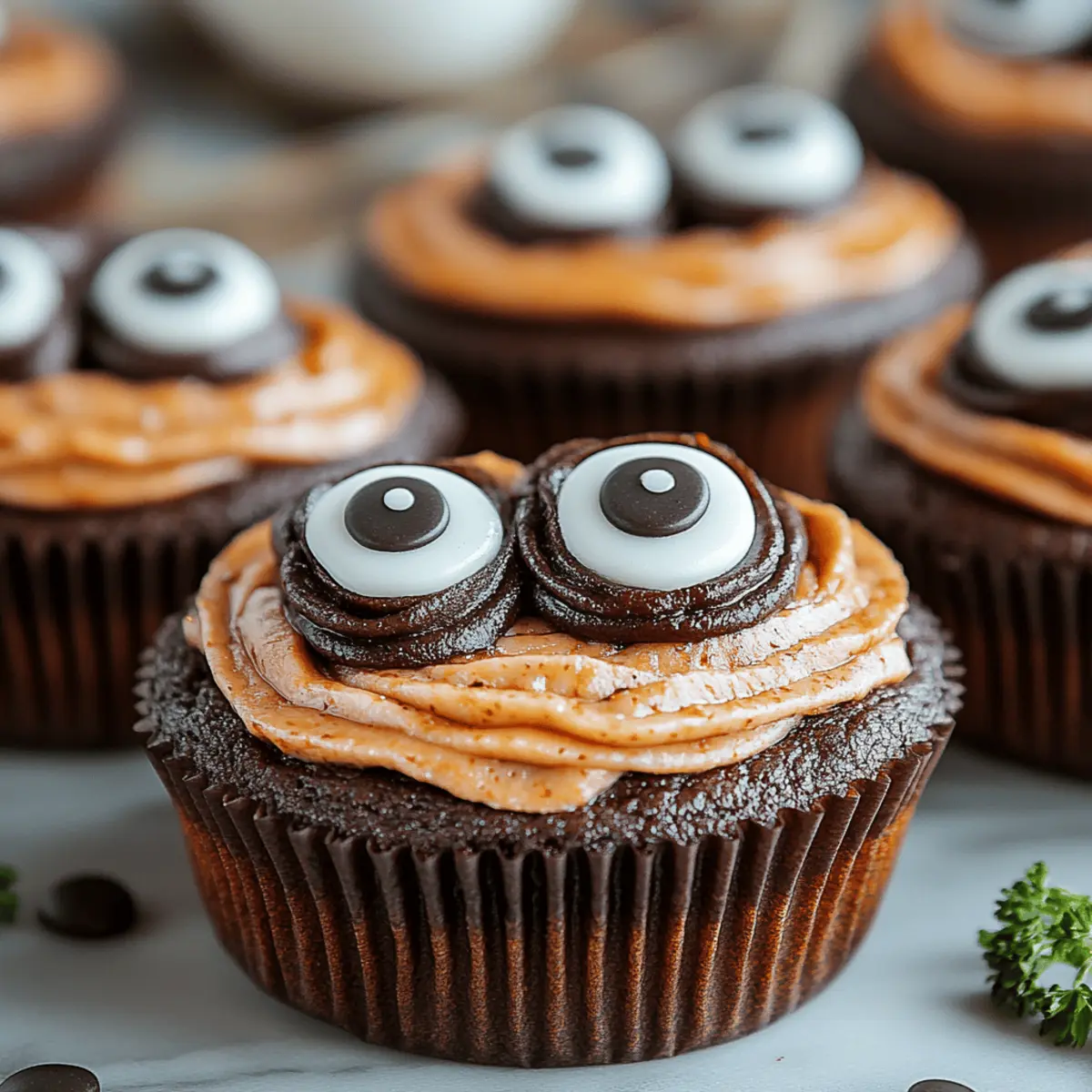 Halloween Bat Cupcakes