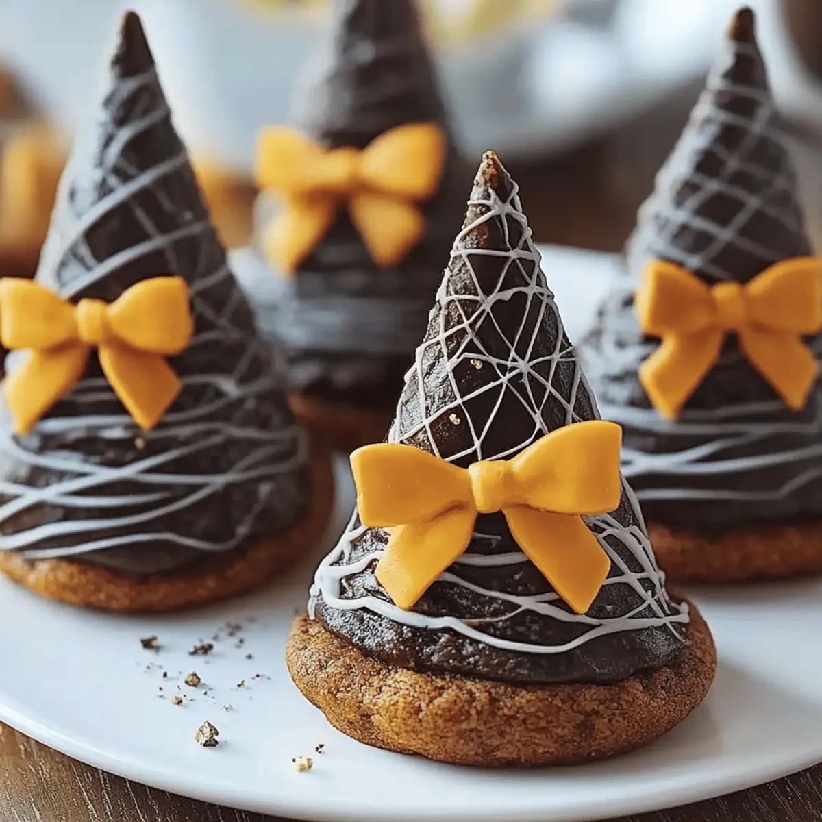 Halloween Witch Hat Cookies