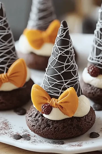 Halloween Witch Hat Cookies