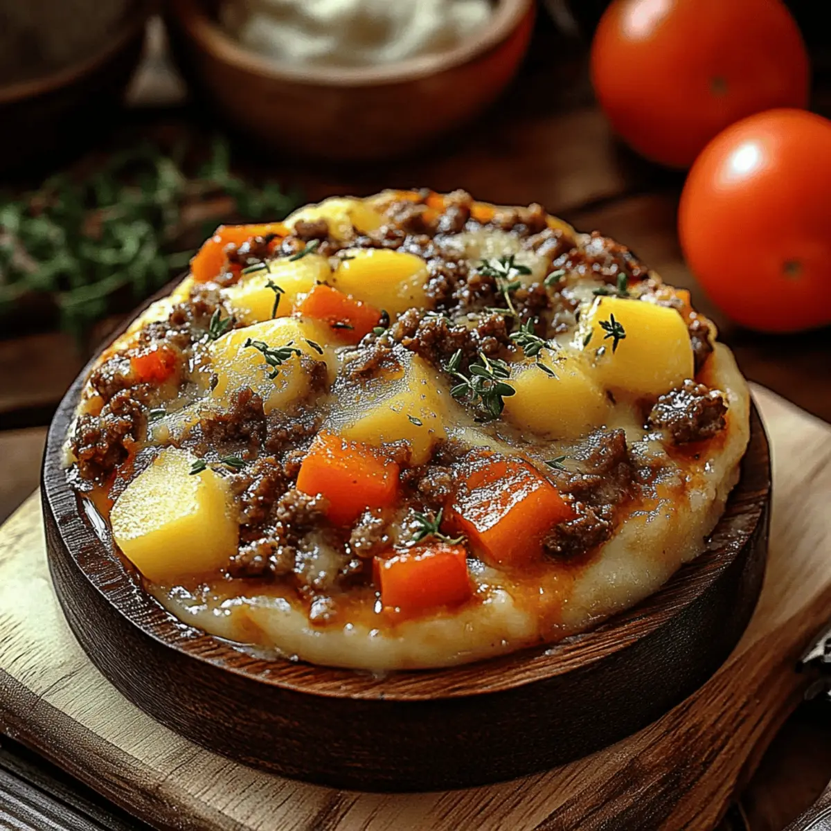 Hamburger Potato Casserole