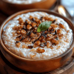 Healthy Rice Pudding