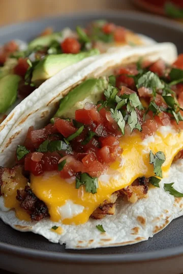 Hearty Mexican-Style Breakfast Tacos