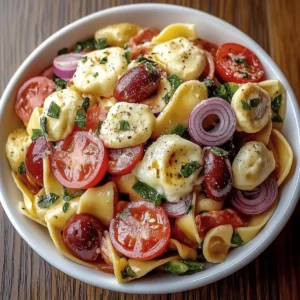 Italian Tortellini Pasta Salad
