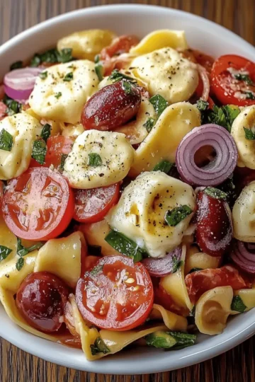 Italian Tortellini Pasta Salad