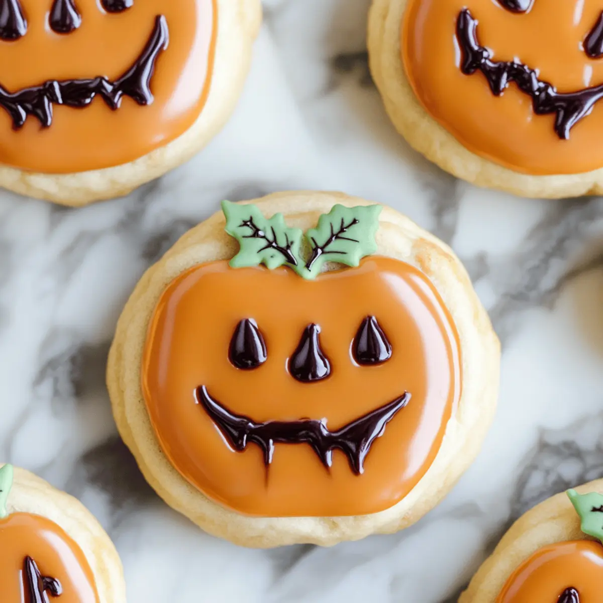 Jack-O’-Lantern Sugar Cookies