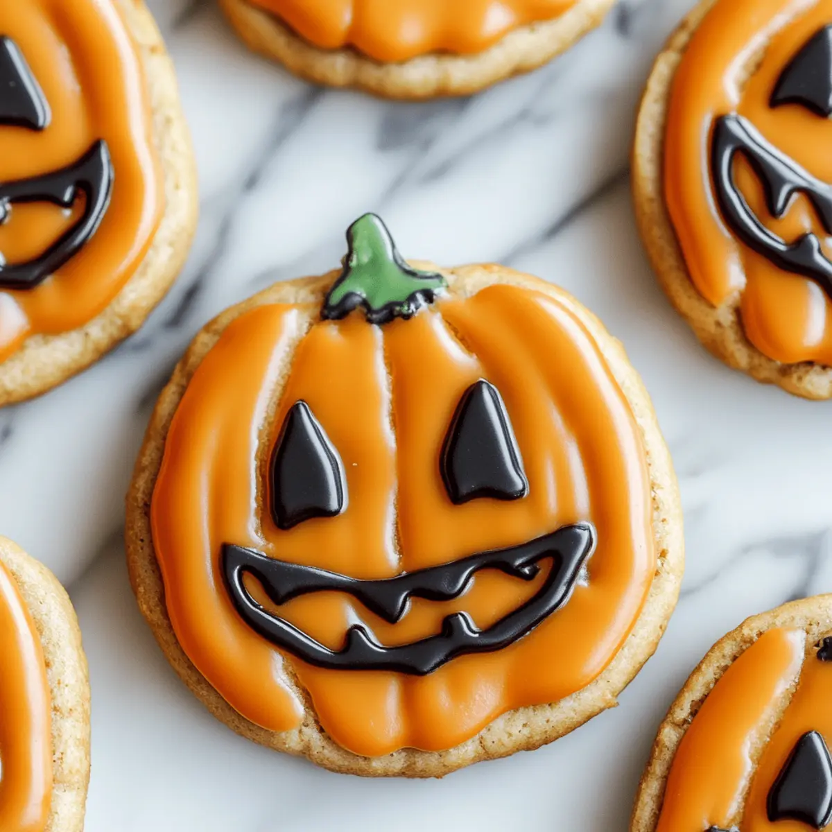 Jack-O’-Lantern Sugar Cookies