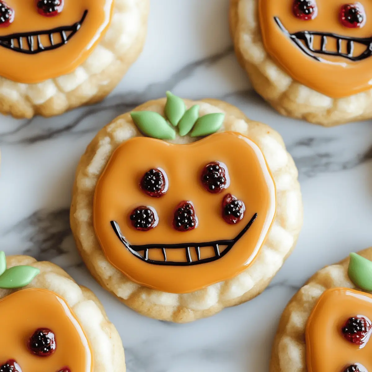 Jack-O’-Lantern Sugar Cookies