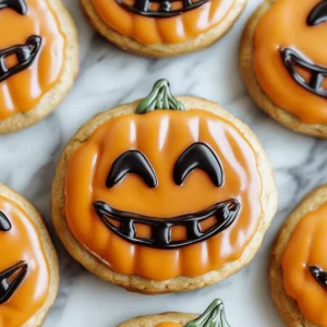 Jack-O’-Lantern Sugar Cookies