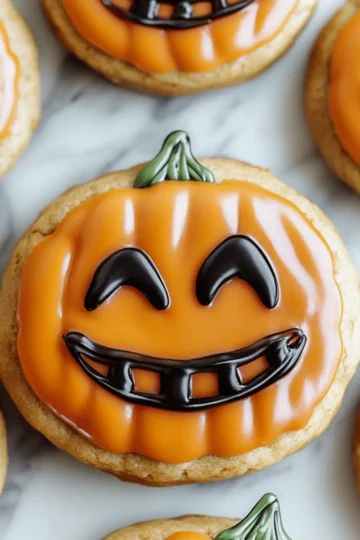 Jack-O’-Lantern Sugar Cookies