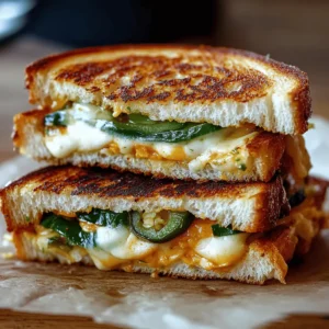 Jalapeño Popper Grilled Cheese