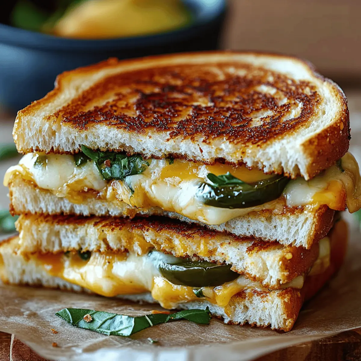 Jalapeño Popper Grilled Cheese