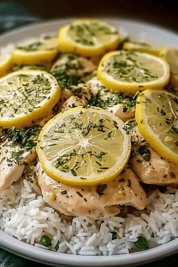 Lemon Herb Chicken and Rice