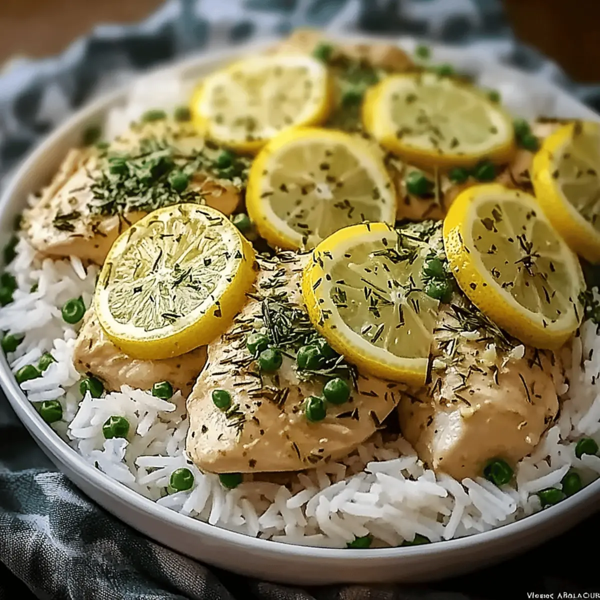 Lemon Herb Chicken and Rice