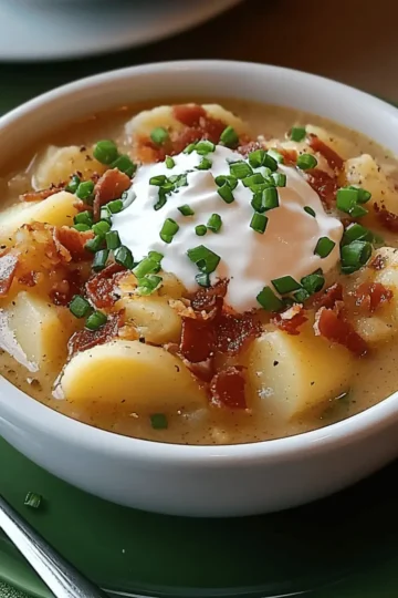 Loaded Baked Potato Soup